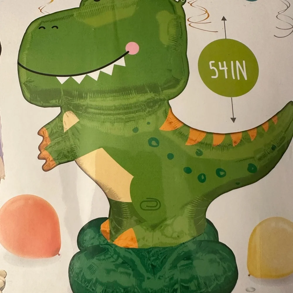 Anagram dinosaur balloons